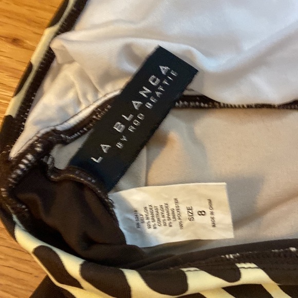La Blanca by Rod Beattie swim suit, one piece, size 8, good used condition - Picture 7 of 10